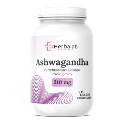 Ashwagandha Korzeń żeń-szeń indyjski 100 kapsułek